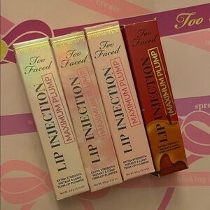 Too Faced Lip Injection Maximum Plump Collection Bundle